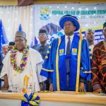 FASHOLA DELIVERS FCE AKOKA CONVOCATION LECTURE, CHARGES GRADUANDS