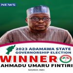 INEC DECLARES FINTIRI WINNER OF ADAMAWA SUPPLEMENTARY GOVERNORSHIP ELECTION