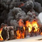 TANKER EXPLOSION IN JOS KILL 10, INJURE SEVERAL OTHERS