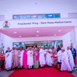 President Buhari inaugurates State House Medical Centre