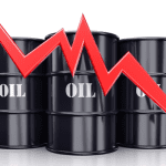 Global oil prices fall by 1%