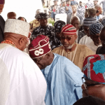 President Bola Tinubu visits Ogun state, meets with monacrchs