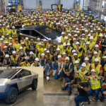 Tesla’s Texas factory builds first Cybertruck