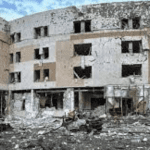 1 dead, 16 injured after Russian missile strikes Zaporizhzhia hotel
