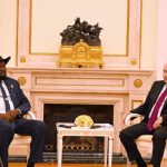 South Sudan President Salva Kiir in Russia to expand bilateral relations