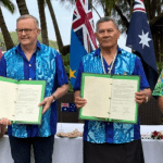 Australia offers 'climate asylum' to Tuvalu citizens in landmark treaty