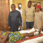 Gov. Otti visits Aba accident victims, says investigation ongoing