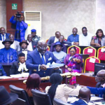Delta Gov. Oborevwori presents 2024 budget estimate of N714bn to State Assembly