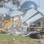 Demolition of Rivers Assembly Complex enters day 2