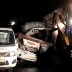 At least 13 persons dead as bus collides with truck in central India