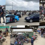 Lagos taskforce impounds motorcycles in restricted routes