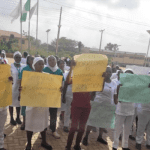 Ondo: FMC Nurses protest alleged exclusion from 2023 promotion, poor working condition