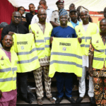 Oyo govt. distributes reflective jackets to commercial motorcyclists in Ibadan