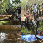 Army uncovers illegal oil bunkering site at Etche, Rivers state