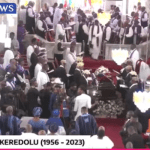 funeral service for former Governor of Ondo State, Rotimi Akeredolu, has commenced at St. Andrews Church, Imola Street, Owo, Ondo State.