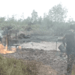 Navy destroys three illegal refineries in Ondo