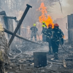 Ukraine strikes Russian city, refinery amid presidential vote