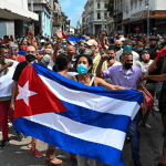 Hundreds of Cubans take to streets, protest lack of food, electricity shortages