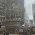 Fire in Hong Kong building kills at least 5 perosns, over 30 injured