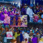 Makinde, wife distribute food items to elderly in Ondo
