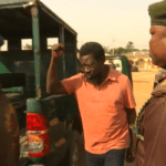 Rights activist, Dele Farotimi arrives Magistrate court in Ado Ekiti